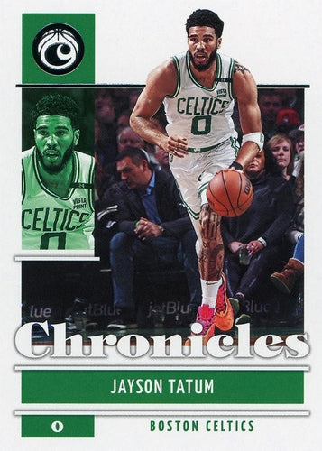 #5 Jayson Tatum - Boston Celtics - 2021-22 Panini Chronicles Basketball