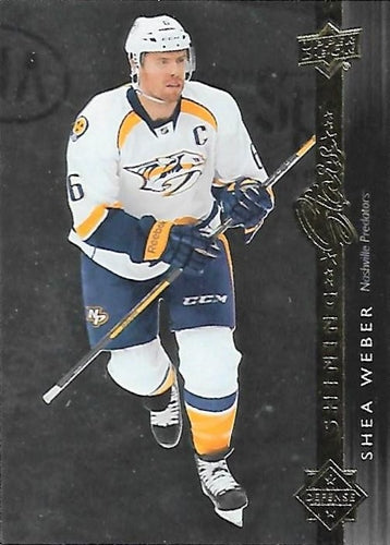 #SS-5 Shea Weber - Nashville Predators - 2014-15 Upper Deck - Shining Stars Hockey