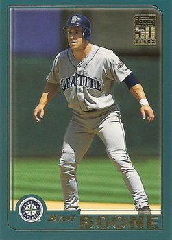 #T5 Bret Boone - Seattle Mariners - 2001 Topps Traded & Rookies Baseball