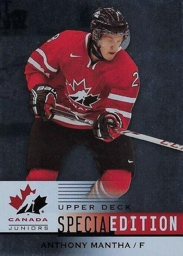 #SE-5 Anthony Mantha - Canada - 2014 Upper Deck Team Canada Juniors - Special Edition Hockey