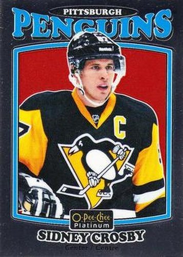 #R-5 Sidney Crosby - Pittsburgh Penguins - 2016-17 O-Pee-Chee Platinum - Retro Hockey