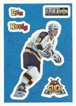 #S5 Cam Neely - Boston Bruins - 1996-97 Collector's Choice - Stick-Ums Hockey