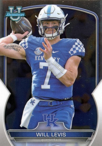 #5a Will Levis - Kentucky Wildcats - 2022 Bowman Chrome University Football