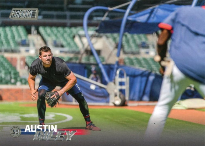 #5 Austin Riley - Atlanta Braves - 2023 Stadium Club Baseball