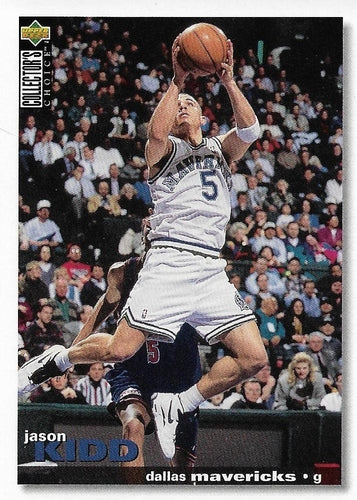 #5 Jason Kidd - Dallas Mavericks - 1995-96 Collector's Choice Basketball