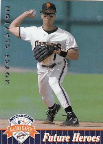 #5 Royce Clayton - San Francisco Giants - 1992 Upper Deck All-Star FanFest Baseball