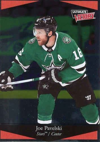 #UV-5 Joe Pavelski - Dallas Stars - 2020-21 Upper Deck - Ultimate Victory Hockey