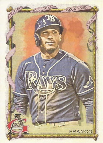 #5 Wander Franco - Tampa Bay Rays - 2023 Topps Allen & Ginter Baseball