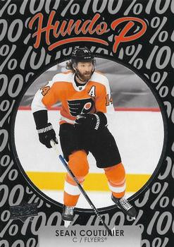 #HP-5 Sean Couturier - Philadelphia Flyers - 2021-22 Upper Deck - Hundo P Hockey