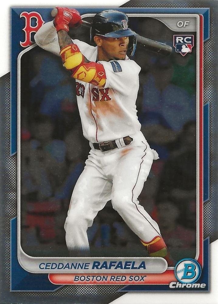 #5 Ceddanne Rafaela - Boston Red Sox - 2024 Bowman Chrome Baseball