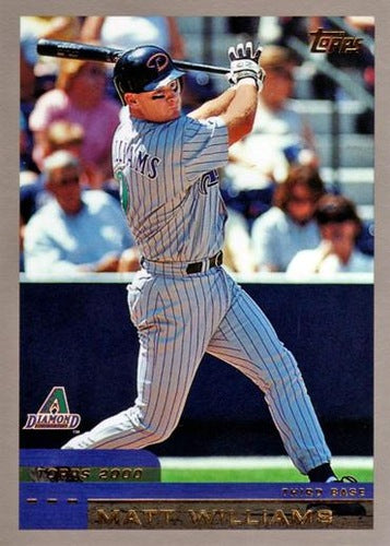#5 Matt Williams - Arizona Diamondbacks - 2000 Topps Baseball