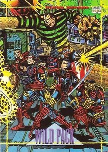 #5 Wild Pack - 1993 SkyBox Marvel Universe