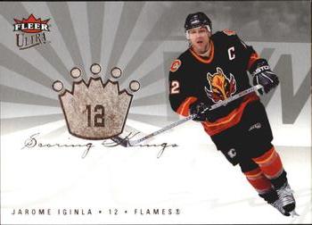 #SK5 Jarome Iginla - Calgary Flames - 2005-06 Ultra - Scoring Kings Hockey