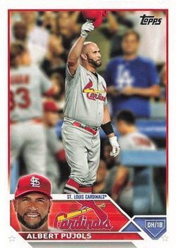 #5 Albert Pujols - St. Louis Cardinals - 2023 Topps Baseball