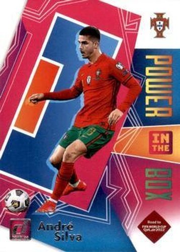 #5 Andre Silva - Portugal - 2021-22 Donruss Road to FIFA World Cup Qatar 2022 - Power in the Box Soccer