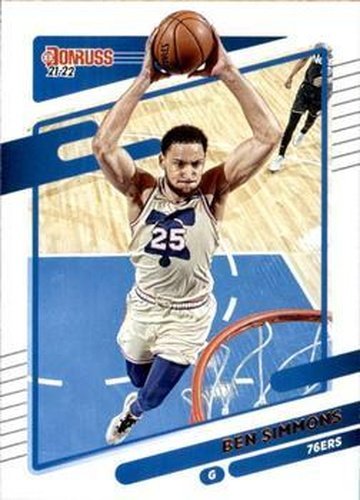 #5 Ben Simmons - Philadelphia 76ers - 2021-22 Donruss Basketball