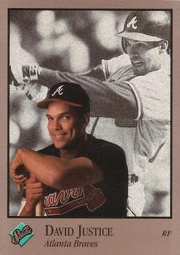 #5 David Justice - Atlanta Braves - 1992 Studio Baseball