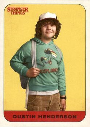 #5 Dustin Henderson - 2018 Topps Stranger Things - Character Stickers