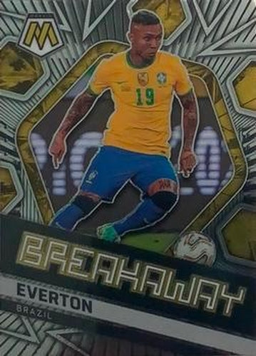 #5 Everton - Brazil - 2021-22 Panini Mosaic Road to FIFA World Cup - Breakaway Soccer