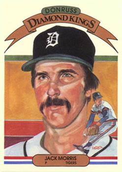 #5 Jack Morris - Detroit Tigers - 1983 Donruss Baseball