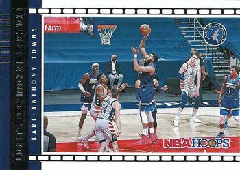 #5 Karl-Anthony Towns - Minnesota Timberwolves - 2021-22 Hoops - Lights Camera Action Basketball