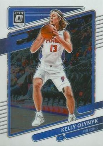 #5 Kelly Olynyk - Detroit Pistons - 2021-22 Donruss Optic Basketball