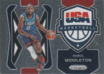 #5 Khris Middleton - USA - 2021-22 Panini Prizm - USA Basketball