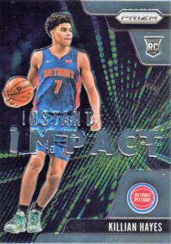#5 Killian Hayes - Detroit Pistons - 2020-21 Panini Prizm - Instant Impact Basketball
