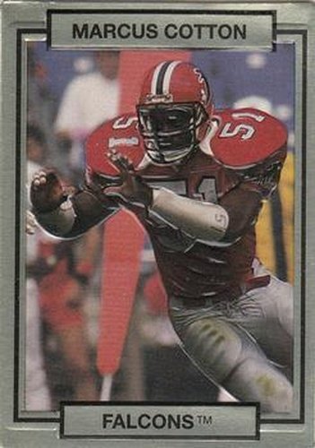 #5 Marcus Cotton - Atlanta Falcons - 1990 Action Packed Football