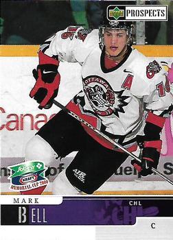 #5 Mark Bell - Ottawa 67's - 1999-00 Upper Deck Sobeys Kraft Memorial Cup Hockey