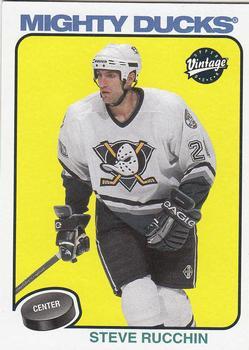 #5 Steve Rucchin - Anaheim Mighty Ducks - 2001-02 Upper Deck Vintage Hockey