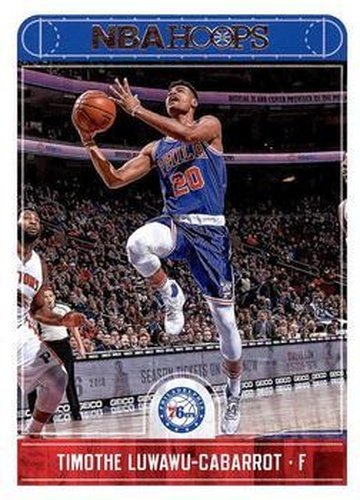 #5 Timothe Luwawu-Cabarrot - Philadelphia 76ers - 2017-18 Hoops Basketball