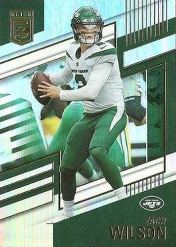 #5 Zach Wilson - New York Jets - 2022 Donruss Elite Football