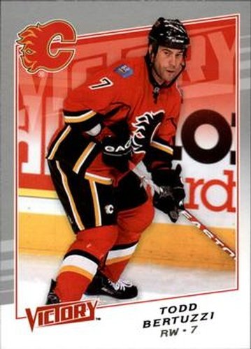 #255 Todd Bertuzzi - Calgary Flames - 2008-09 Upper Deck Victory Hockey