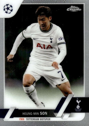 #5 Heung-min Son - Tottenham Hotspur - 2022-23 Topps Chrome UEFA Club Competitions Soccer