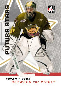 #5 Bryan Pitton - Brampton Battalion - 2006-07 In The Game Between The Pipes Hockey