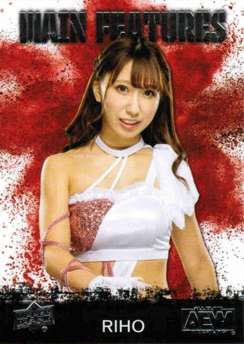 #MF-5 RIHO - 2021 Upper Deck AEW - Main Features Wrestling