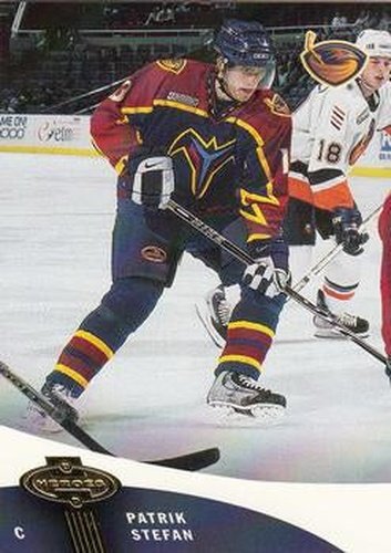 #5 Patrik Stefan - Atlanta Thrashers - 2000-01 Upper Deck Heroes Hockey