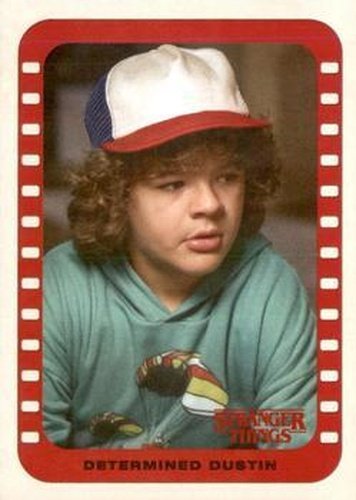 #5 Determined Dustin - 2018 Topps Stranger Things Scenes Stickers