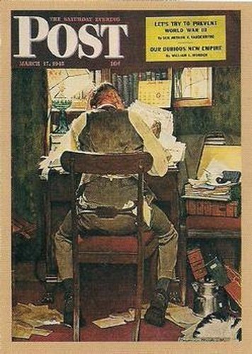 #5 Taxes - 1993 Comic Images Norman Rockwell Saturday Evening Post