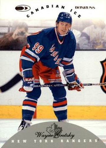 #5 Wayne Gretzky - New York Rangers - 1996-97 Donruss Canadian Ice Hockey