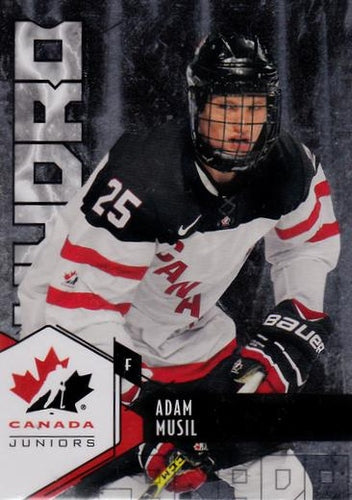 #H-5 Adam Musil - Canada - 2015 Upper Deck Team Canada Juniors - Hydro Hockey