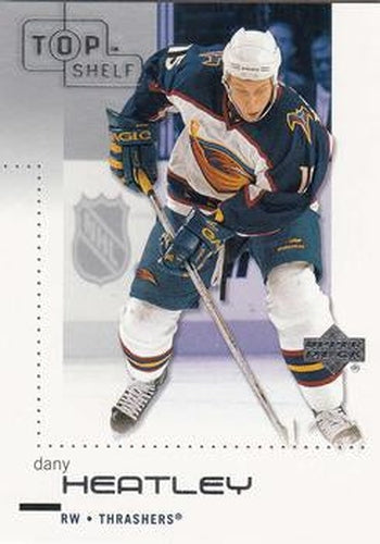 #5 Dany Heatley - Atlanta Thrashers - 2002-03 Upper Deck Top Shelf Hockey