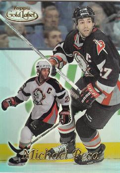 #5 Michael Peca - Buffalo Sabres - 1999-00 Topps Gold Label Hockey