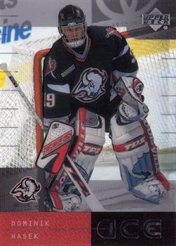 #5 Dominik Hasek - Buffalo Sabres - 2000-01 Upper Deck Ice Hockey