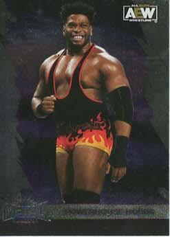 #5 Powerhouse Hobbs - 2022 SkyBox Metal Universe AEW Wrestling