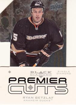 #PDC5 Ryan Getzlaf - Anaheim Ducks - 2008-09 Upper Deck Black Diamond - Premier Die Cut Hockey