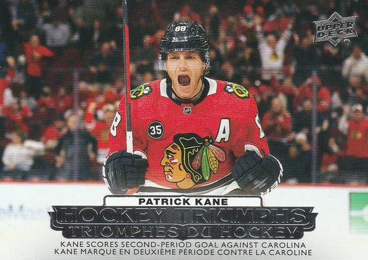 #HT-5 Patrick Kane - Chicago Blackhawks - 2022-23 Upper Deck Tim Hortons - Hockey Triumphs Hockey