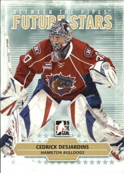 #5 Cedrick Desjardins - Hamilton Bulldogs - 2009-10 In The Game Between The Pipes Hockey