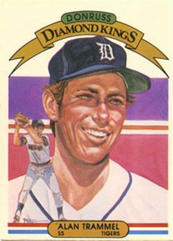 #5a Alan Trammel - Detroit Tigers - 1982 Donruss Baseball
